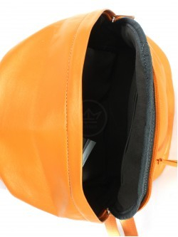 Рюкзак жен искусственная кожа DJ-6727-3-ORANGE, 1отд, 2внут+2внеш/ карм, оранжевый 252467