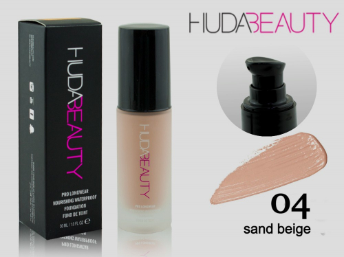 Тональный крем Huda Beauty Pro Longwear (плотный), 30мл Тон 04 sand beige