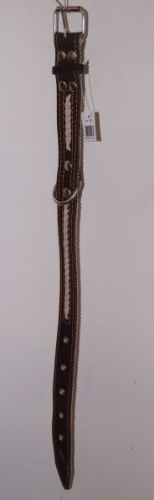 Осипов Ошейник с оплеткой на хроме длина 57 см ширина 3,6 см