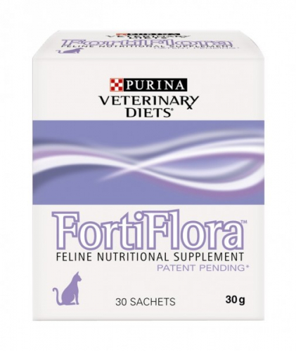 Purina ProPlan Veterinary Diet FortiFlora пробиотик для кошек и котят 30*1 г. один пакет