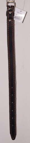 Осипов Ошейник безразмерный на хроме длина 40 см ширина 2,0 см.