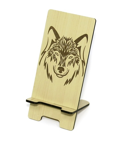 Подставка для смартфона Волк