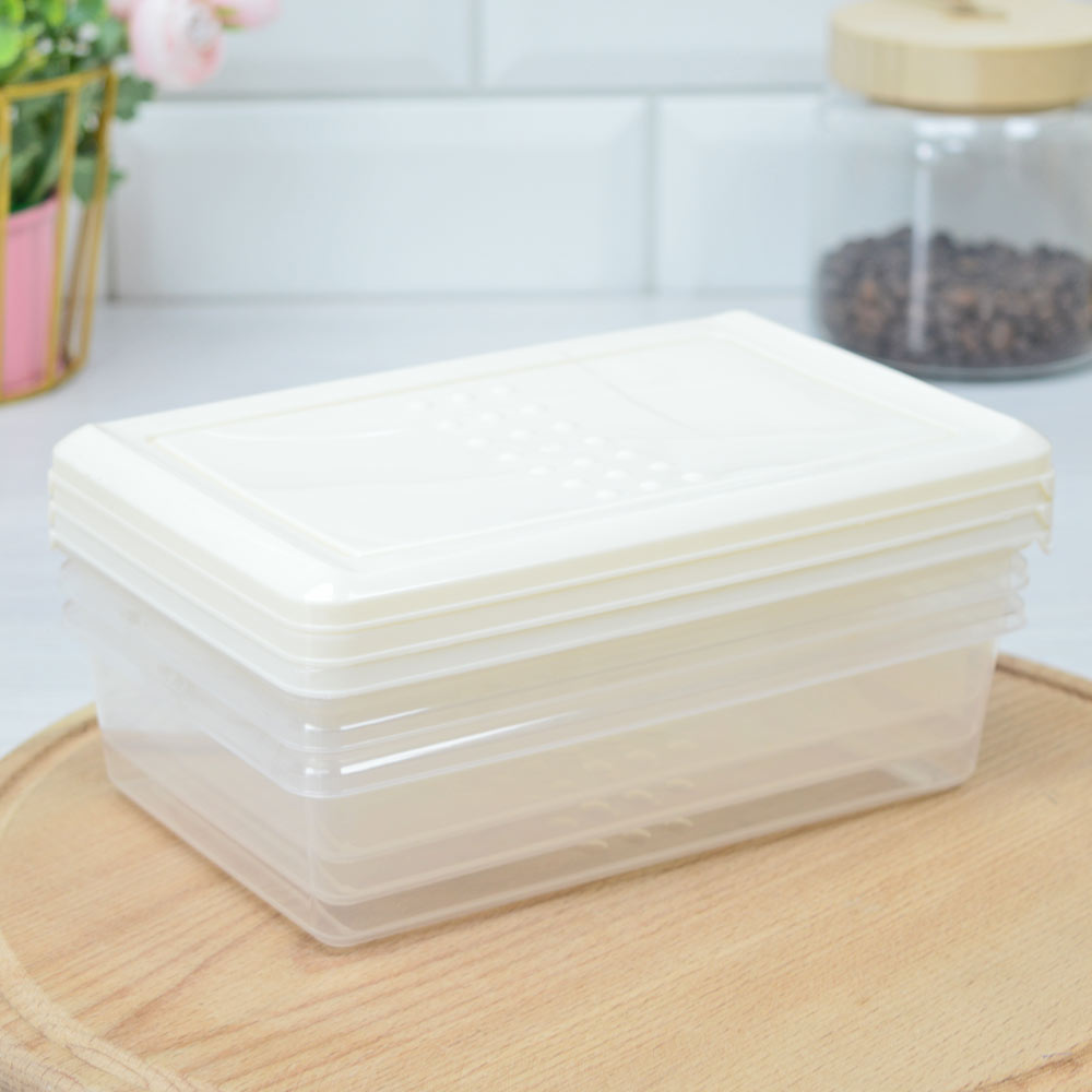 Комплект контейнеров для продуктов 3шт 0,75л