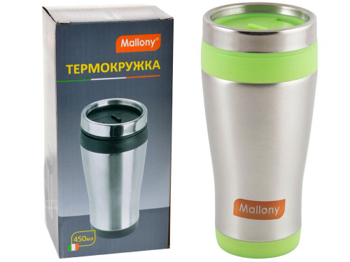 Термокружка 450мл нерж 