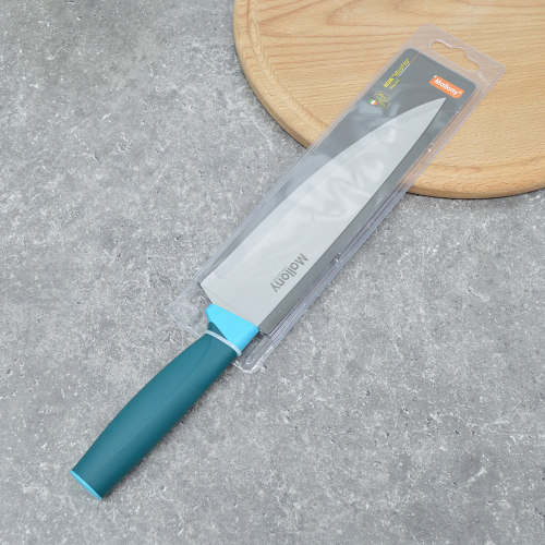 Нож поварской 20см с рукояткой софт-тач VELUTTO MAL-01VEL арт. 005524