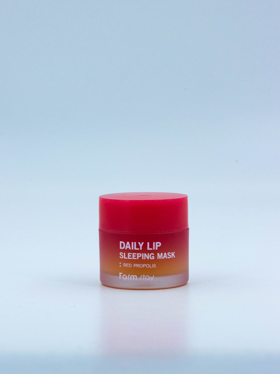 FARMSTAY - МАСКА ДЛЯ ГУБ НОЧНАЯ С ЭКСТРАКТОМ ПРОПОЛИСА DAILY LIP SLEEPING MASK RED PROPOLIS, 20 МЛ.