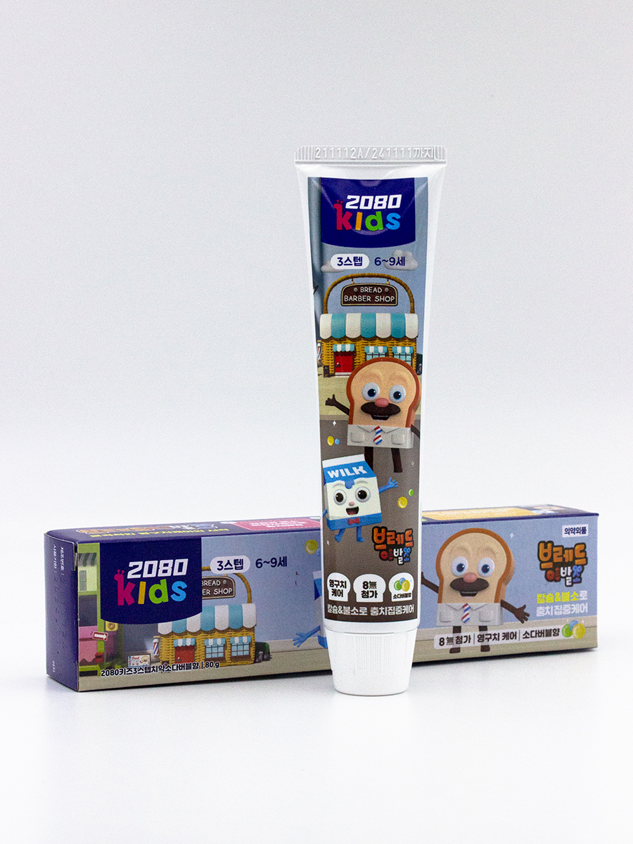 УЦЕНКА! DEN - ЗУБНАЯ ПАСТА ДЕТСКАЯ KIDS SODA BUBBLE TOOTH PASTE, 80 ML