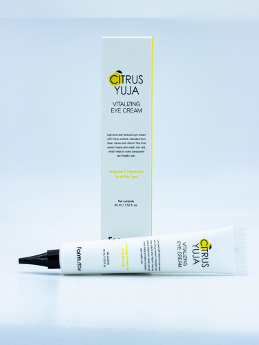 FARMSTAY - КРЕМ ДЛЯ ВЕК С ЭКСТРАКТОМ ЮДЗУ CITRUS YUJA VITALIZING EYE CREAM, 45 МЛ.
