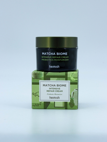 HEIMISH - КРЕМ ДЛЯ ЛИЦА С ПРОБИОТИКАМИ MATCHA BIOME INTENSIVE REPAIR CREAM, 50 МЛ.