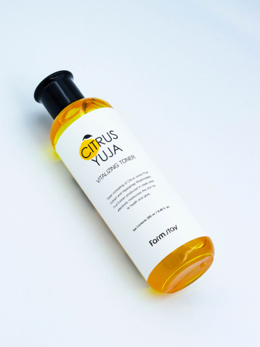 FARMSTAY - ТОНЕР ДЛЯ ЛИЦА С ЭКСТРАКТОМ ЮДЗУ CITRUS YUJA VITALIZING TONER, 280 МЛ.