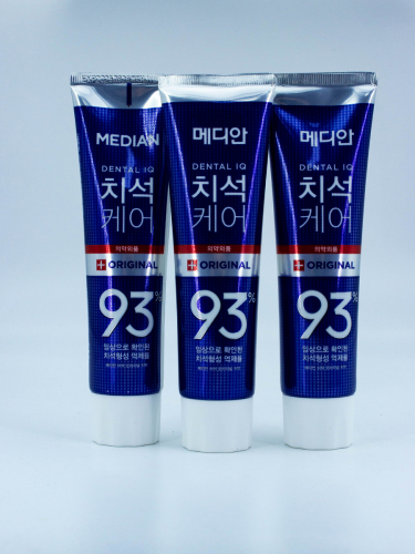 MED - ЗУБНАЯ ПАСТА ДЛЯ ВСЕЙ СЕМЬИ С ЦЕОЛИТОМ IQ 93% ORIGINAL TOOTHPASTE, 3 ШТ. * 120 МЛ.