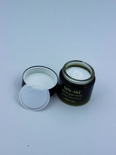 FARMSTAY - КРЕМ ДЛЯ ЛИЦА СО ЗМЕИНЫМ ПЕПТИДОМ SYN - AKE REVITALIZING CREAM, 80 МЛ.