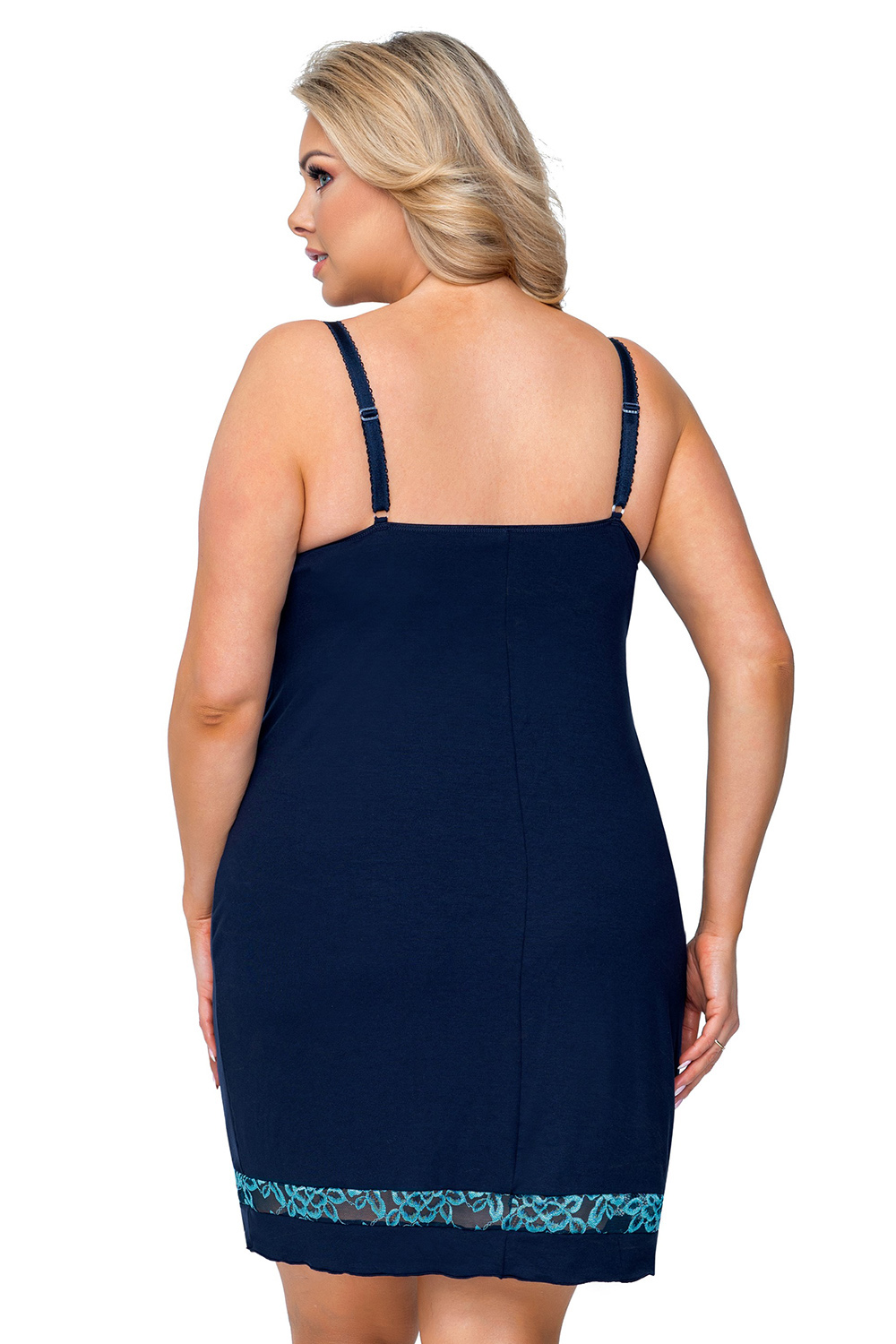 Alexia plus nightdress Dark Blue Don_Alexia plus nightdress Dark Blue Темно-синий Donna