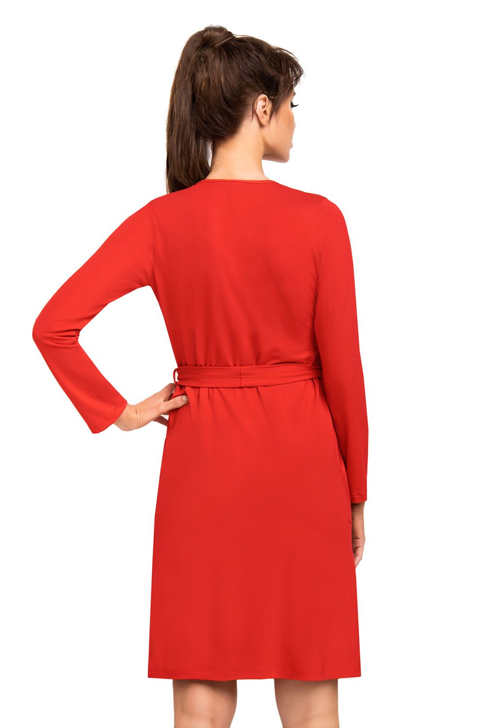Jasmine dressing gown Red Don_Jasmine dressing gown Red Красный Donna