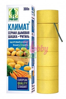 Шашка серная  КЛИМАТ (300 г/40 шт) Техноэкспорт