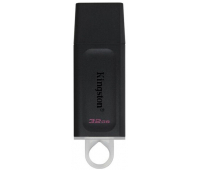 Флеш-диск 32GB KINGSTON DataTraveler Exodia, разъем USB 3.2, черный/белый, DTX/32GB 513637