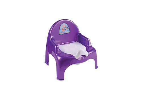 ГОРШОК детский кресло 11102 фиолетовый /15шт (Дунья)
