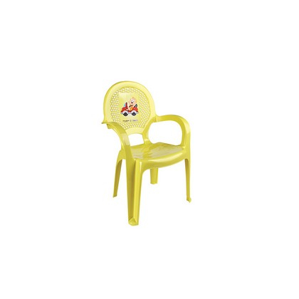 Стульчик детский с рисунком 06205 желтый