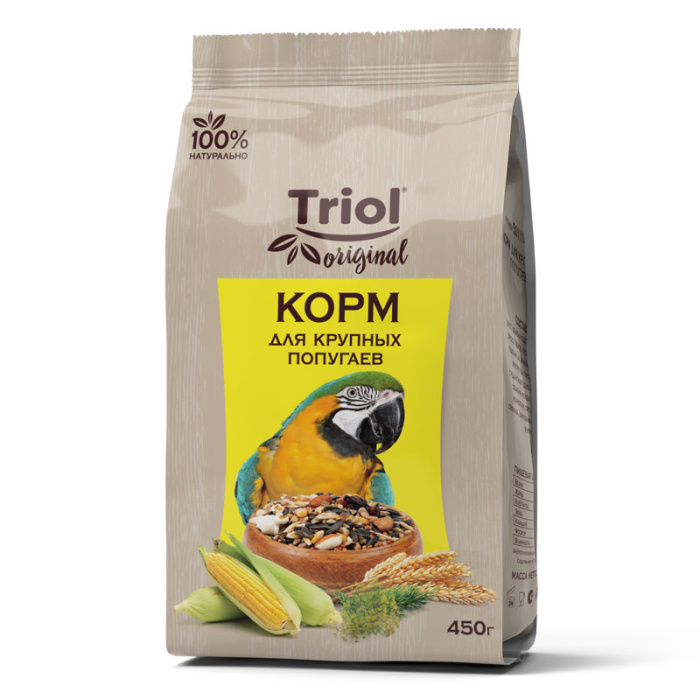 Triol Original Корм для крупных попугаев 450 гр.