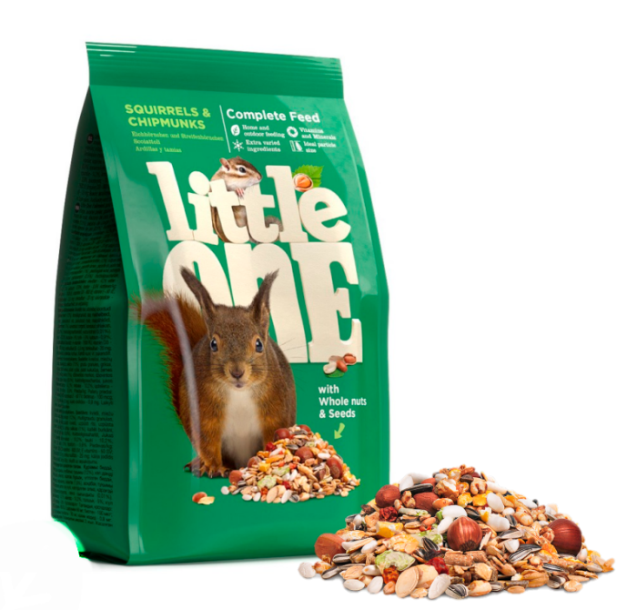 Little One Корм для белок и бурундуков 400 гр.
