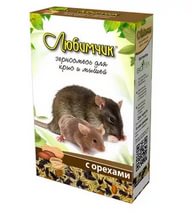 Любимчик Корм для декоративных крыс и мышей 400 гр.