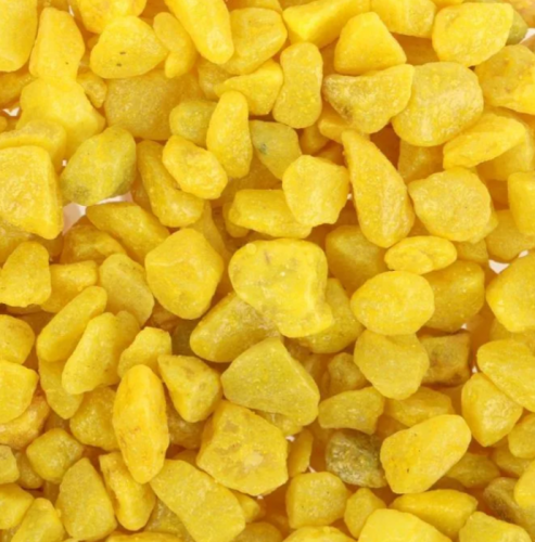 Золото морей Золото Морей 3,5 кг. Мрам.крошка неоновая лимон 5-10 мм НГ-11