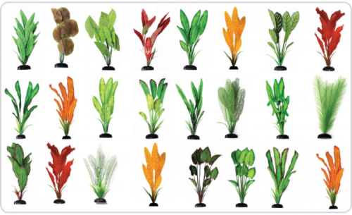 BARBUS Шелковое растение в ассортименте 20 см. Plant 069/20 шелк