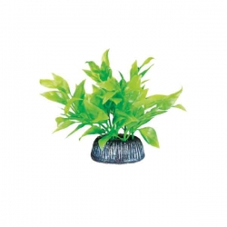 Triol Растение аквариумное пластиковое Альтернантера зеленая, 8 см.