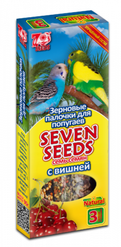 Seven Seeds Палочки для попугаев, с вишней
