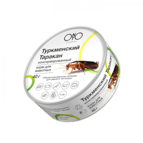 ONTO туркменский таракан консервированный, 40 г.