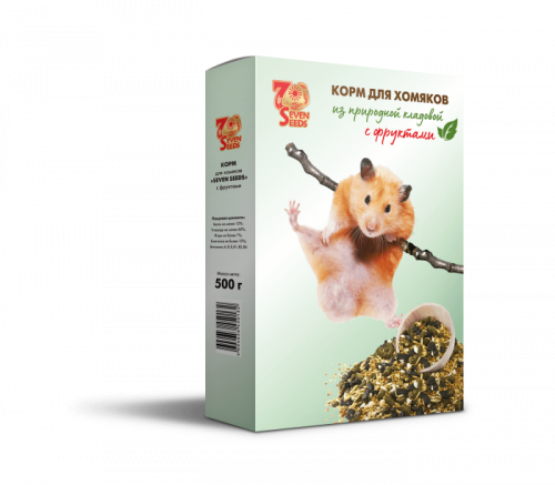 Seven Seeds Корм для хомяков с орехам 500 г.