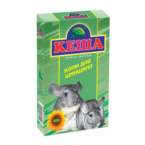 Кеша корм для шиншилл 400 г 