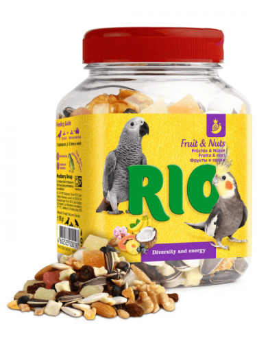 Rio Лакомство для птиц Фруктово-ореховая смесь 160 г. Рио 22250