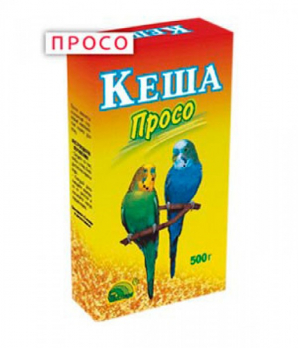 Кеша Корм для волнистых попугаев Просо 500 г.