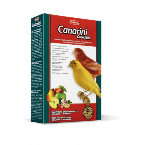 Padovan GRANDMIX CANARINI Комплексный корм для канареек, (400 гр)