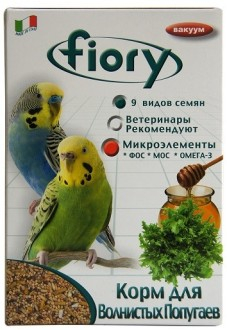 Fiory PAPPAGALLINI, Корм для волнистых попугаев, (400 гр)