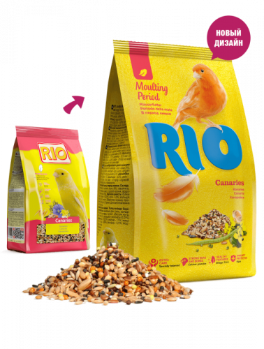 Rio Корм для канареек, в период линьки