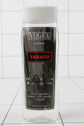 ГЕЛЬ для душа VOGUE Tabaco for men парфюмированный 250мл
