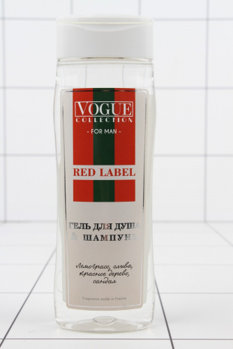 ГЕЛЬ для душа VOGUE Red Laber for men парфюмированный 250мл