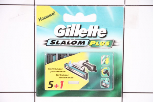 Кассеты Gillette Slalom Plus 5+1