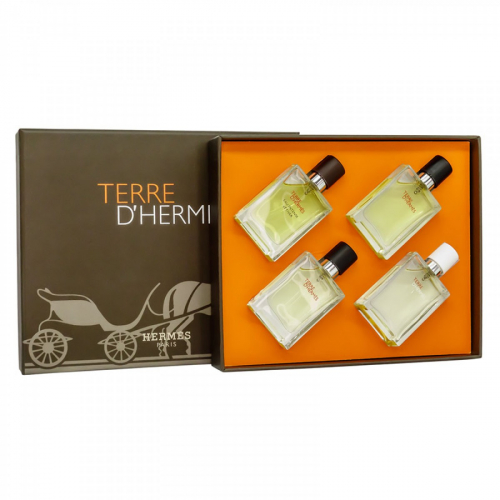 Копии Подарочный набор  Hermes Terre D'hermes 4x12,5ml