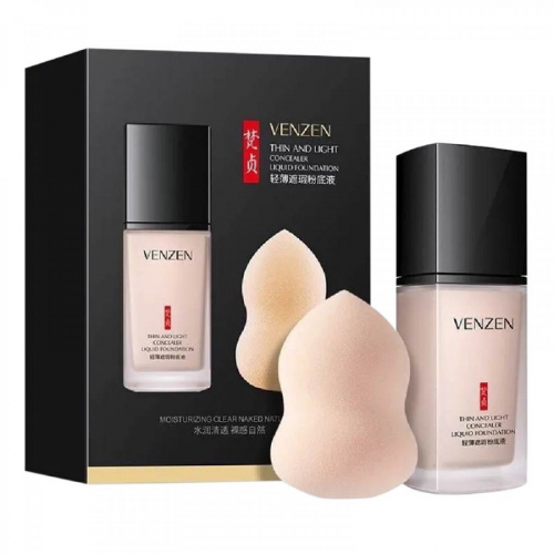 Копия Набор Venzen спонж+тональный крем