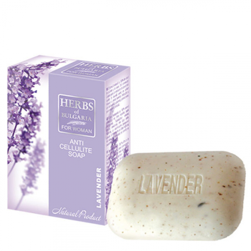 Антицеллюлитное мыло для женщин Herbs of Bulgaria Lavender