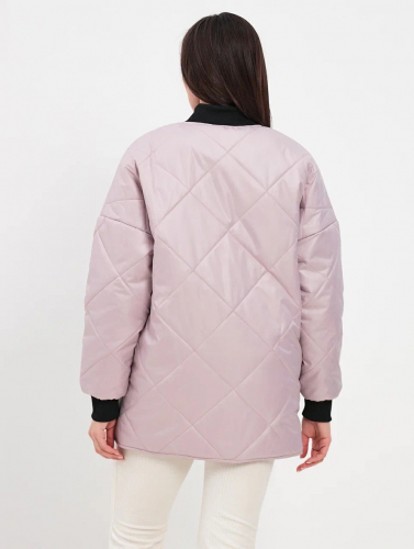 1690 2390Демисезонная куртка-бомбер, цвет - лиловый арт. BGKS-D