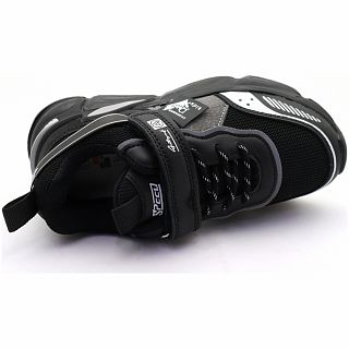 C10742-0 черн Кроссовки для мальчиков (31-36)/8