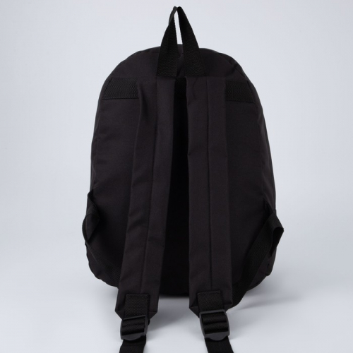 Рюкзак молодёжный «Дети свободы», 29х12х37 см, отд на молнии, н/карман, светоотраж., чёрный