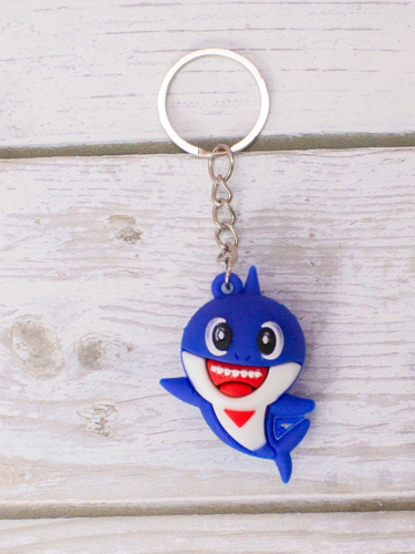 Брелок «Funny shark», blue