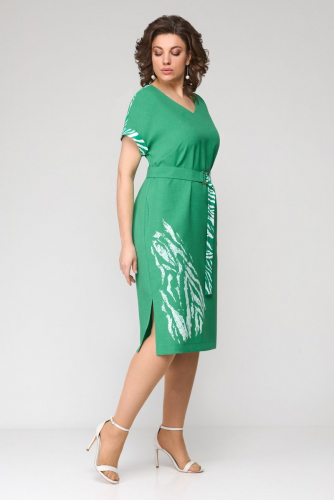 Платье 1114 зеленый