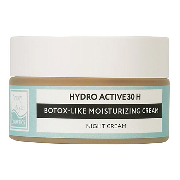 Крем увлажняющий ночной с ботоэффектом / Botox - like hydro active 30 мл BEAUTY STYLE