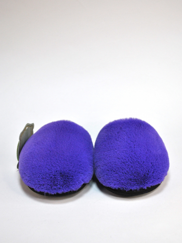 Арт 408 - Тапочки из экомеха фиолетовые